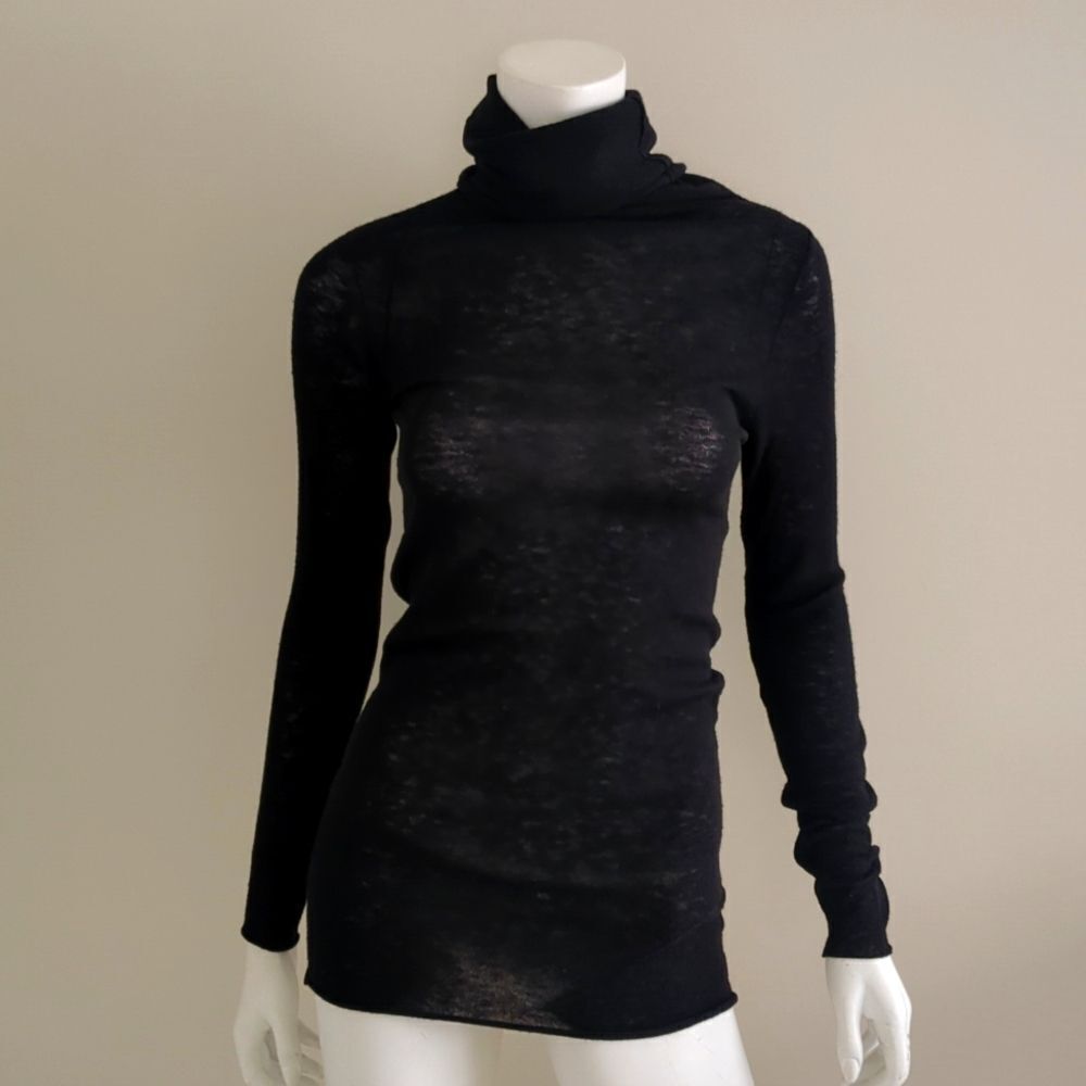 Nili Lotan Black Turtleneck - Picture 2 of 9
